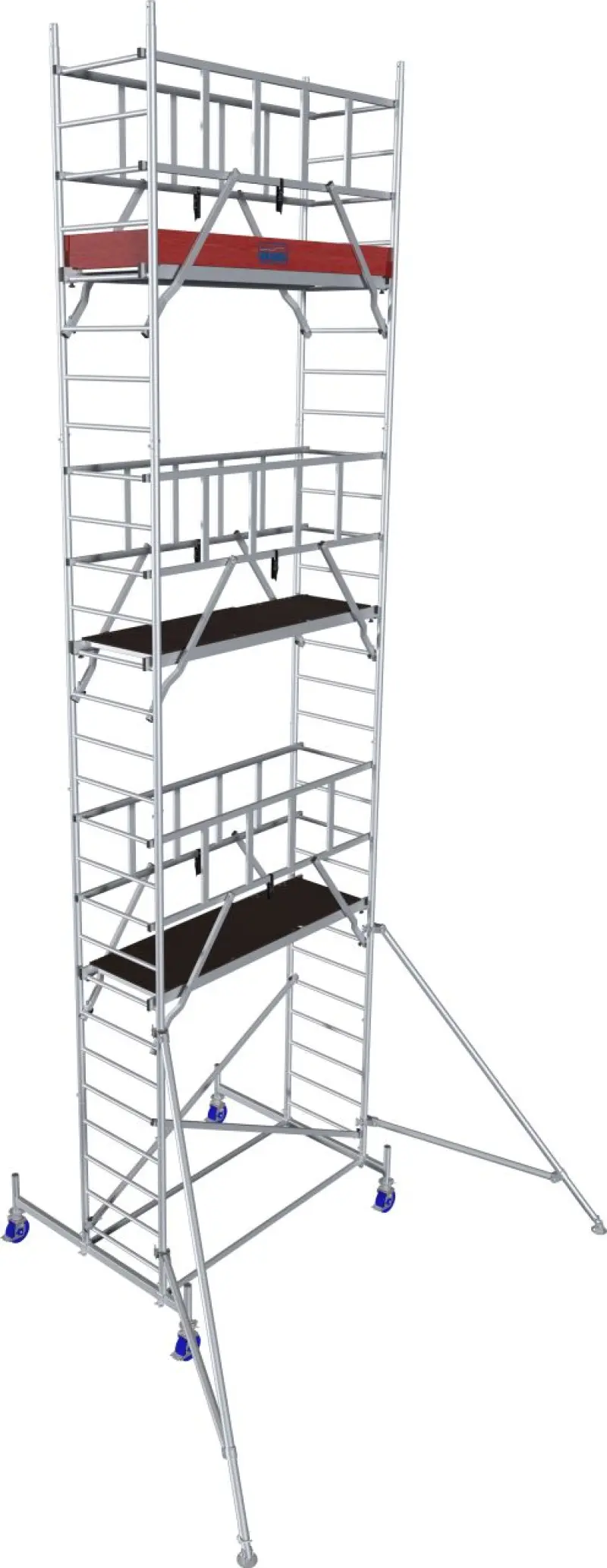 lešení pojízdné „PROTEC KRAUSE“ hliníkové, pracovní výška 8.3 m