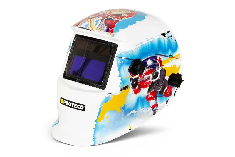 Svářečská kukla samostmívací P550S | Hokejová edice