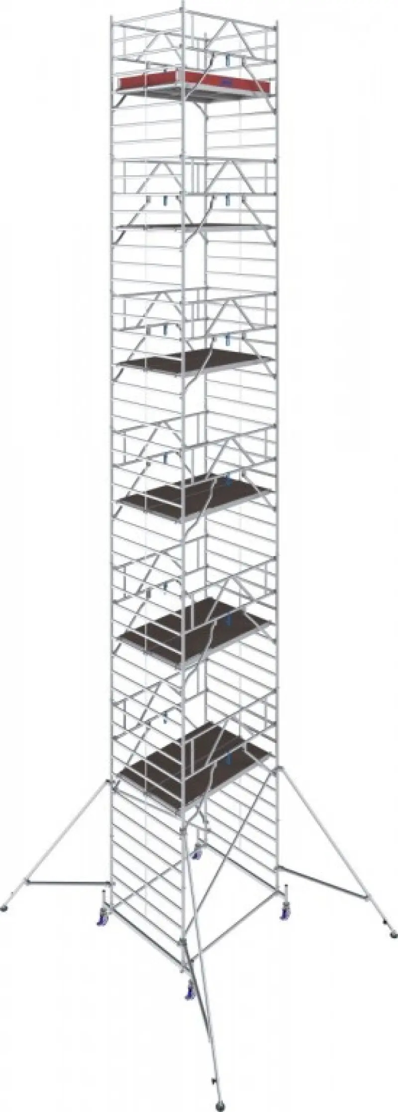 lešení pojízdné STABILO řada 50, délka 2,0 m, pracovní výška 14,40 m