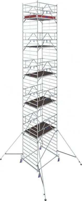 lešení pojízdné STABILO řada 50, délka 2,0 m, pracovní výška 12,40 m