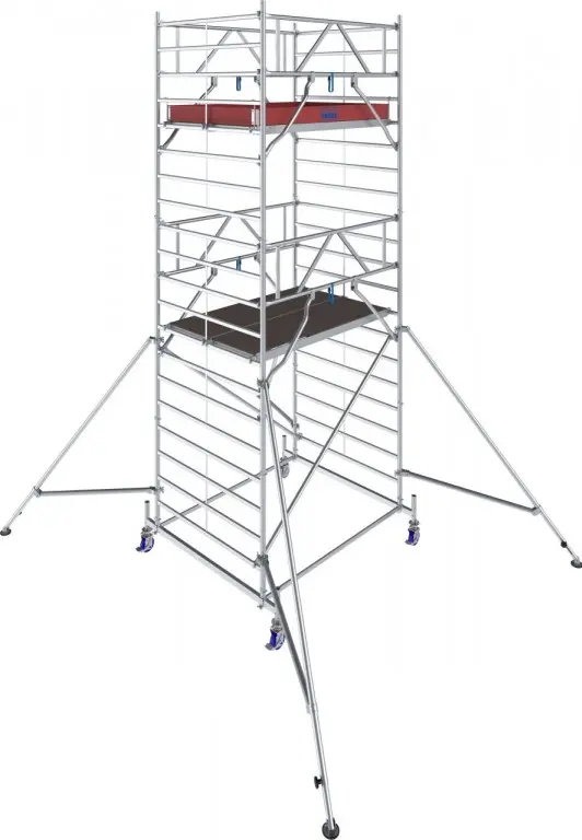 lešení pojízdné STABILO řada 50, délka 2,0 m, pracovní výška 6,40 m