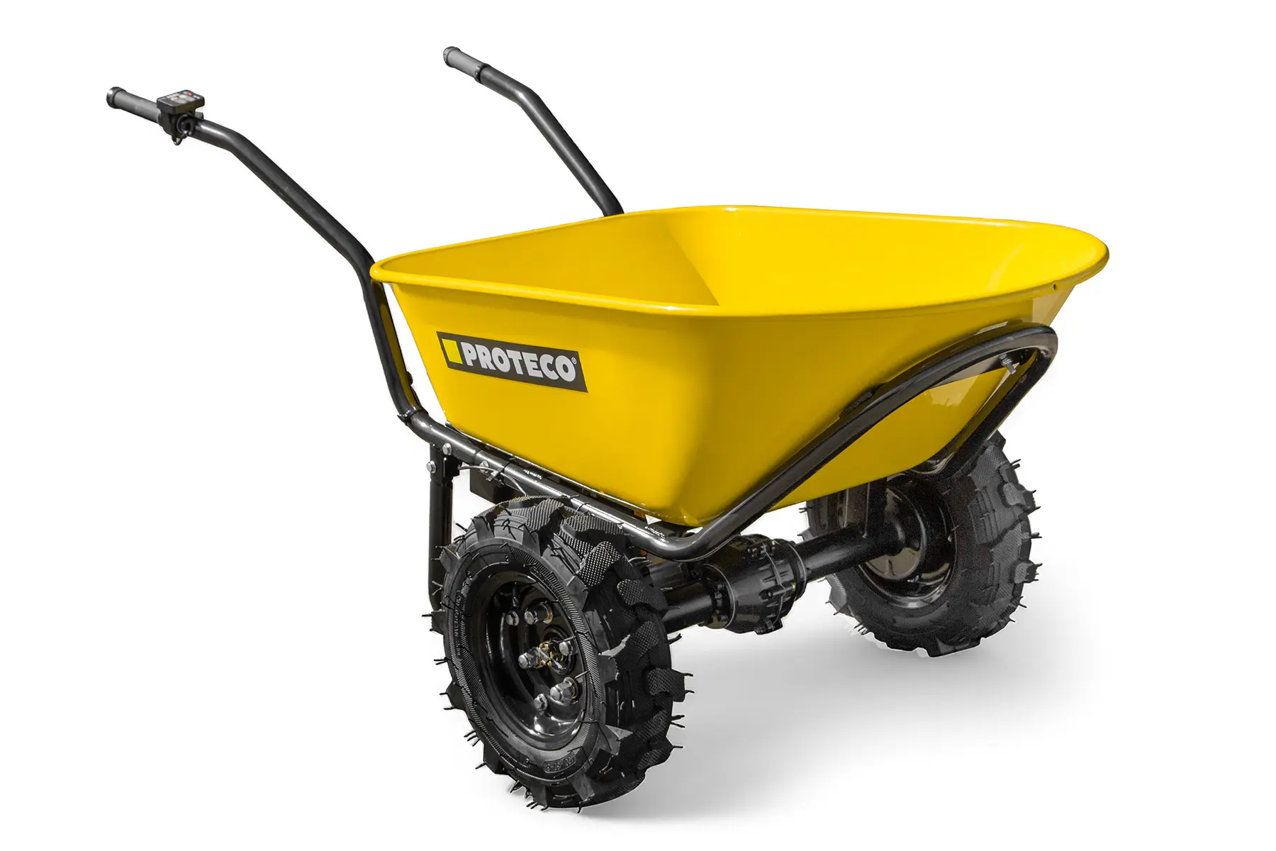 Akumulátorové kolečko PROFI 100l | dvoukolák | s regulací rychlosti