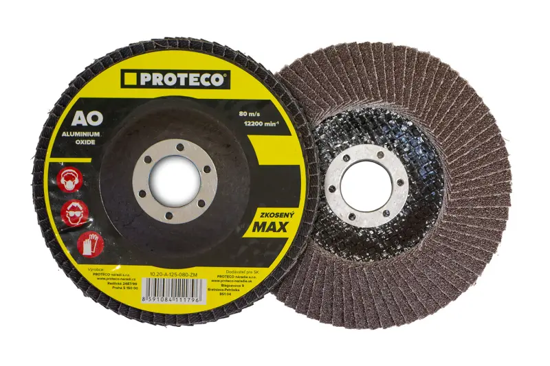 58033-10_20-z-zm kotouč lamelový zkosený MAX 125 mm AO, zr.100 - ocel