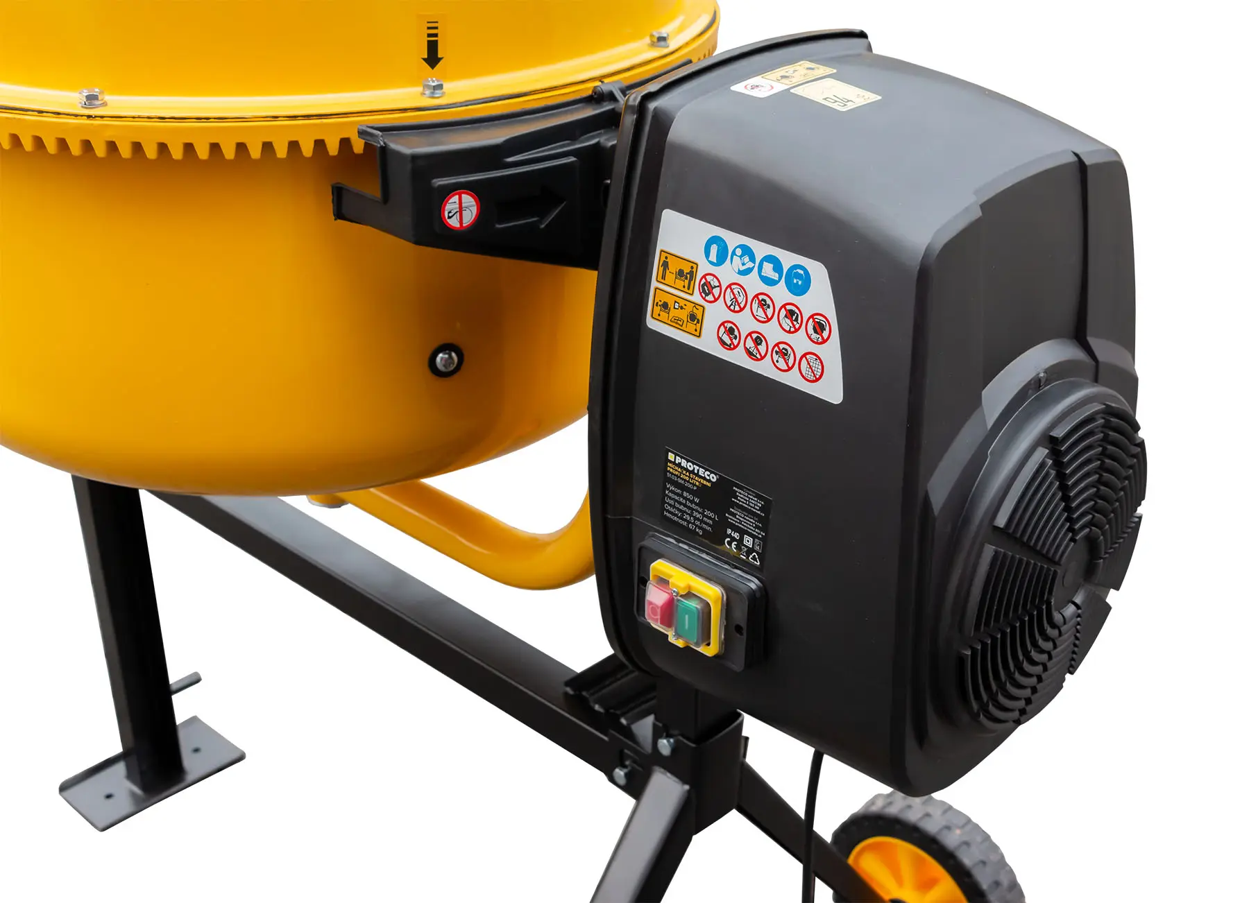 Stavebn Mie a ka PROFI 850 W 200 L Bubon stavebn-mie-a-ka-profi-850-w-200-l-bubon